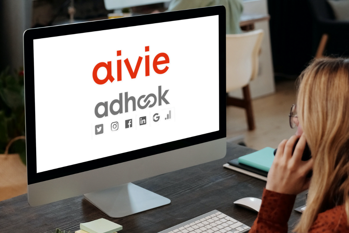 Aivie hat eine Partnerschaft mit Adhook