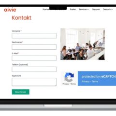 Proteggi i moduli con il plugin mautic aivies ReCaptcha
