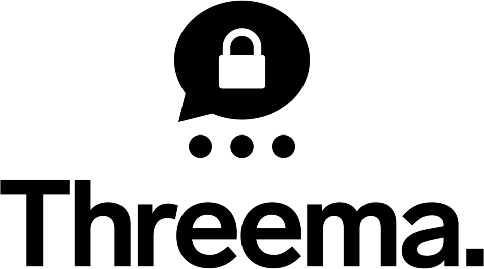 Threema-logo, pystykuva